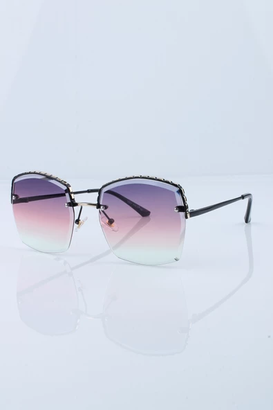 Max Polo Pembe UV400 Kadın Güneş Gözlüğü MRT22MP15143 - Resim 2