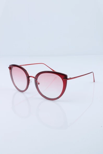 Max Polo Bordo UV400 Kadın Güneş Gözlüğü MRT22MP17308S - Resim 2