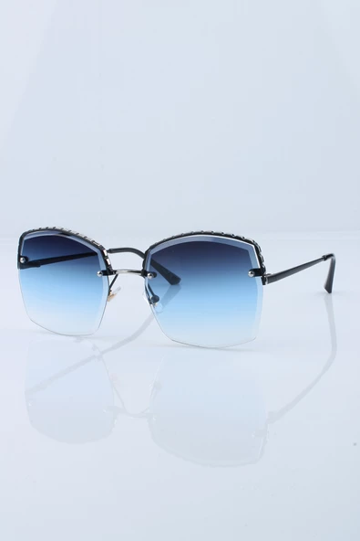 Max Polo Mavi UV400 Kadın Güneş Gözlüğü MRT22MP15143 - Resim 2