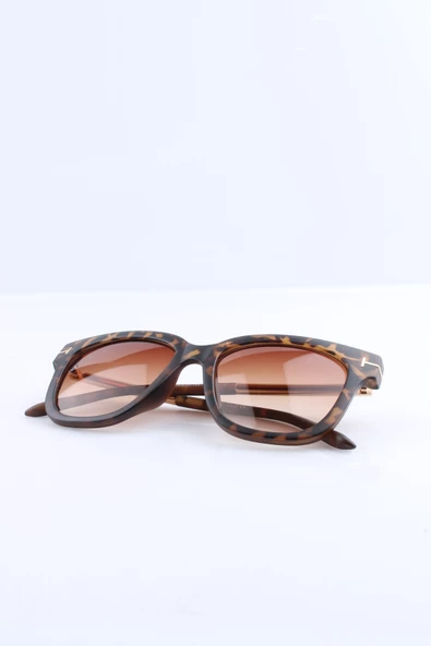 Max Polo UV400 Leopar Kadın Güneş Gözlüğü 1MXP22041R02 - Resim 4