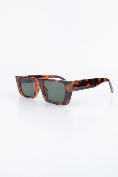 Silvio Monetti Kadın Leopar UV 400 Korumalı Güneş Gözlüğü 23SM6033R02 - Resim 2