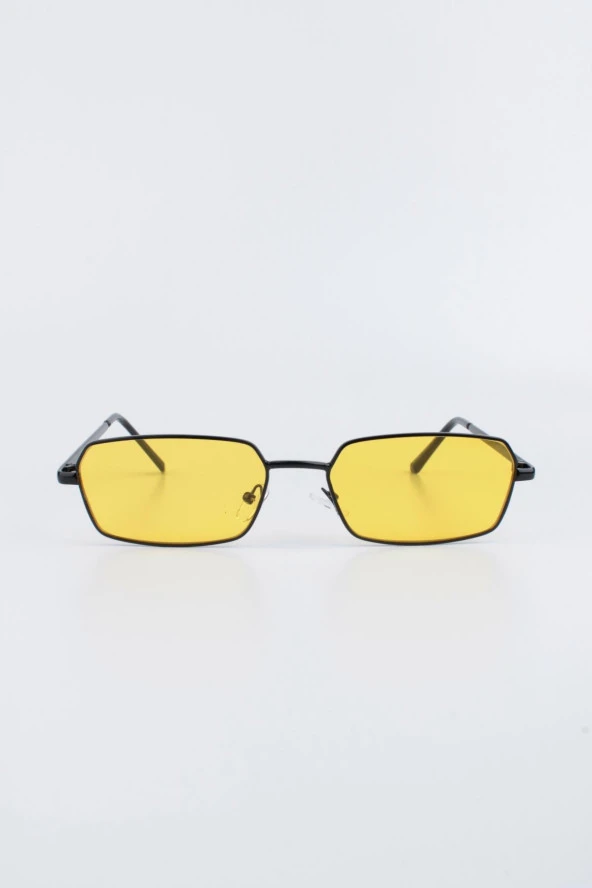 Silvio Monetti Unısex Sarı UV 400 Korumalı Güneş Gözlüğü 23SM58037R05 ürün görseli 1