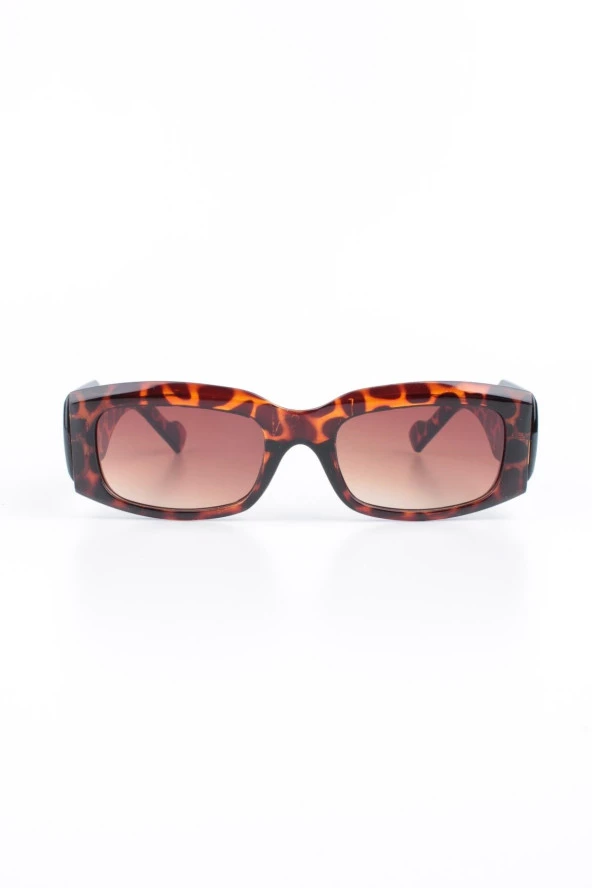 Silvio Monetti Kadın Leopar UV 400 Korumalı Güneş Gözlüğü 23SM8097R02 ürün görseli 1