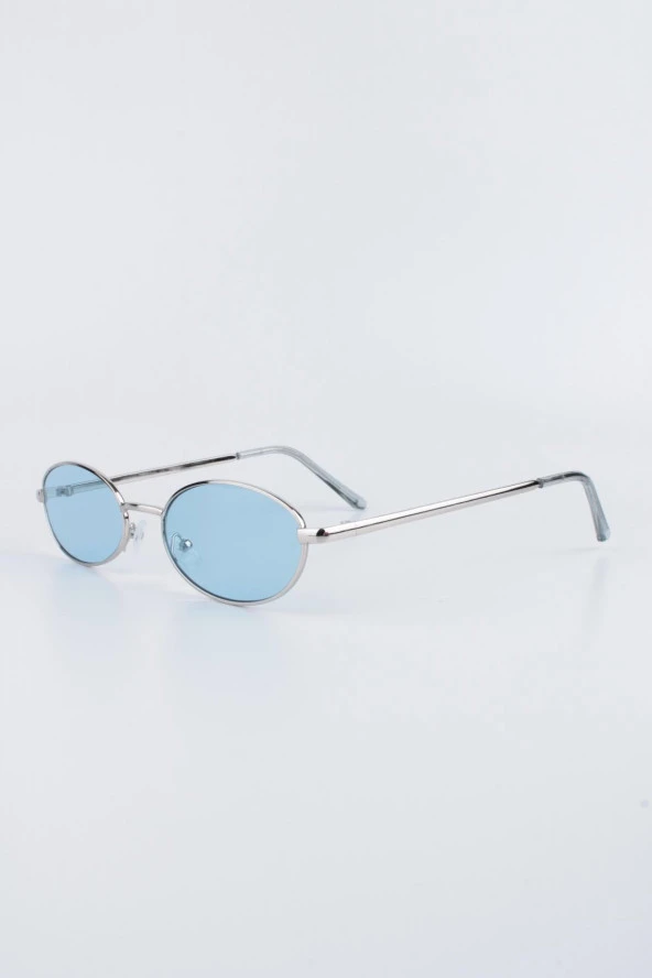 Silvio Monetti Kadın Mavi UV 400 Korumalı Güneş Gözlüğü 23SM8708R04 - Resim 2