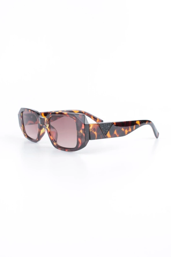 Silvio Monetti Kadın Leopar UV 400 Korumalı Güneş Gözlüğü 23SMJ58277R03 - Resim 2