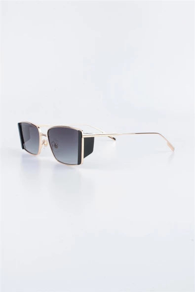 Max Polo Kadın Siyah UV 400 Korumalı Kadın Güneş Gözlüğü 23MPG1475R01 - Resim 2