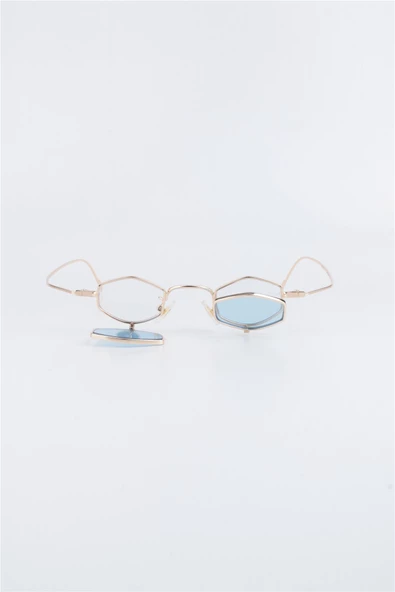 Max Polo Unısex Mavi UV 400 Korumalı Unısex Güneş Gözlüğü 23MPG50910R3 - Resim 4