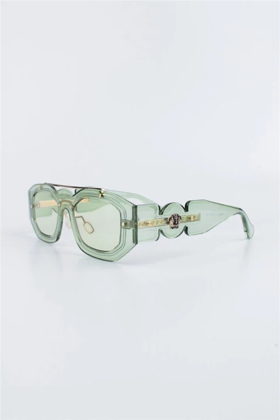 Max Polo Kadın Yeşil UV 400 Korumalı Kadın Güneş Gözlüğü 23MPGLH012R7 - Resim 2