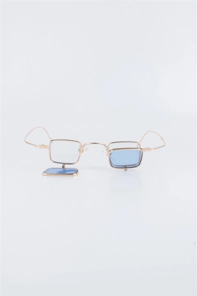 Max Polo Unısex Mavi UV 400 Korumalı Unısex Güneş Gözlüğü 23MPGP1336R04 - Resim 4