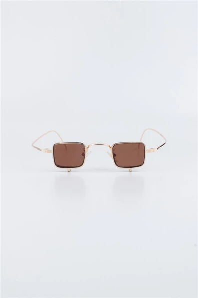 Max Polo Unısex Kahverengi UV 400 Korumalı Unısex Güneş Gözlüğü 23MPGP1336R06 ürün görseli 1