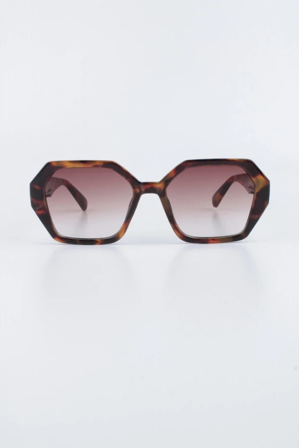 La Viva Kadın Leopar UV 400 Korumalı Kadın Güneş Gözlüğü 23LV2179R02 ürün görseli 1