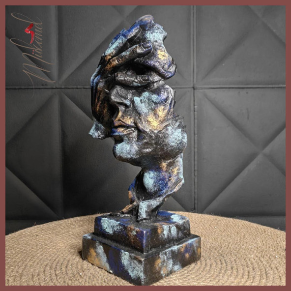 Hayal Kırıklığı Yaratan Heykel Figür Dekoratif Obje Ve Biblo Masa Dekorasyon Ofis Aksesuarları - Resim 4