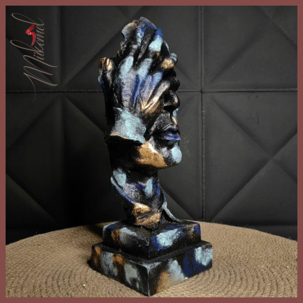 Hayal Kırıklığı Yaratan Heykel Figür Dekoratif Obje Ve Biblo Masa Dekorasyon Ofis Aksesuarları - Resim 5