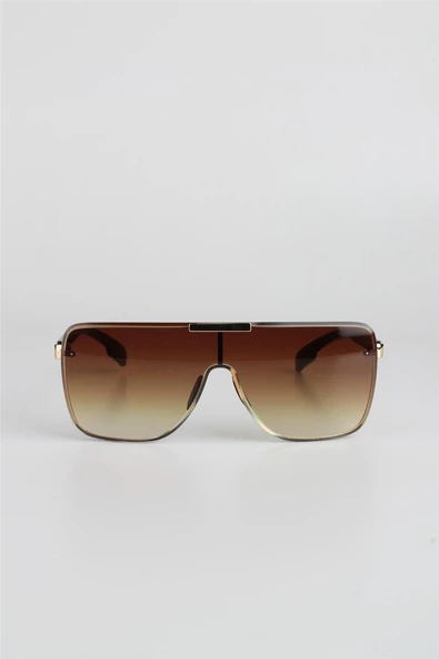 Max Polo Kahverengi Degrade UV400 Filtre Kadın Güneş Gözlüğü G24MPS082R01 - Resim 2