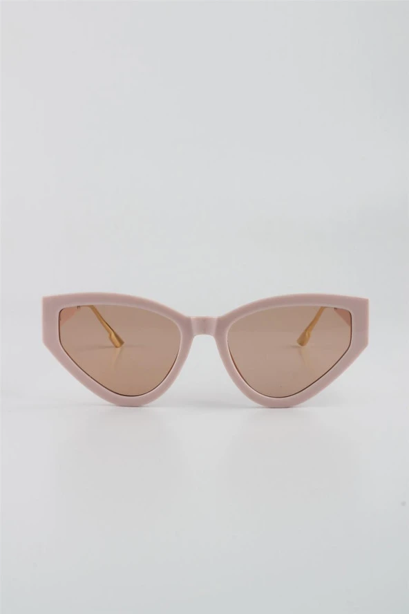 La Viva Pembe Mat UV400 Filtre Kadın Güneş Gözlüğü G24LVS3303R03 ürün görseli 1