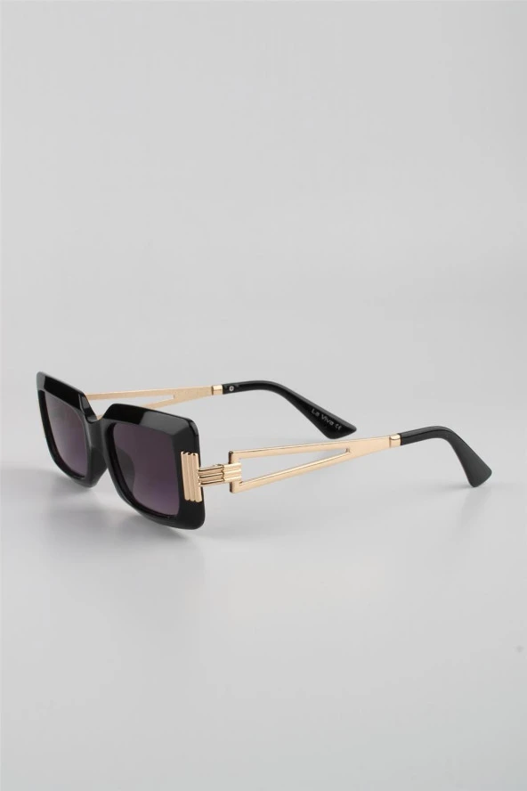 La Viva Siyah Mat UV400 Filtre Kadın Güneş Gözlüğü G24LVS3304R01 - Resim 2