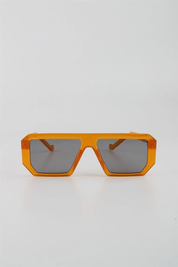 La Viva Turuncu Mat UV400 Filtre Kadın Güneş Gözlüğü G24LVP9794R01 - Resim 2