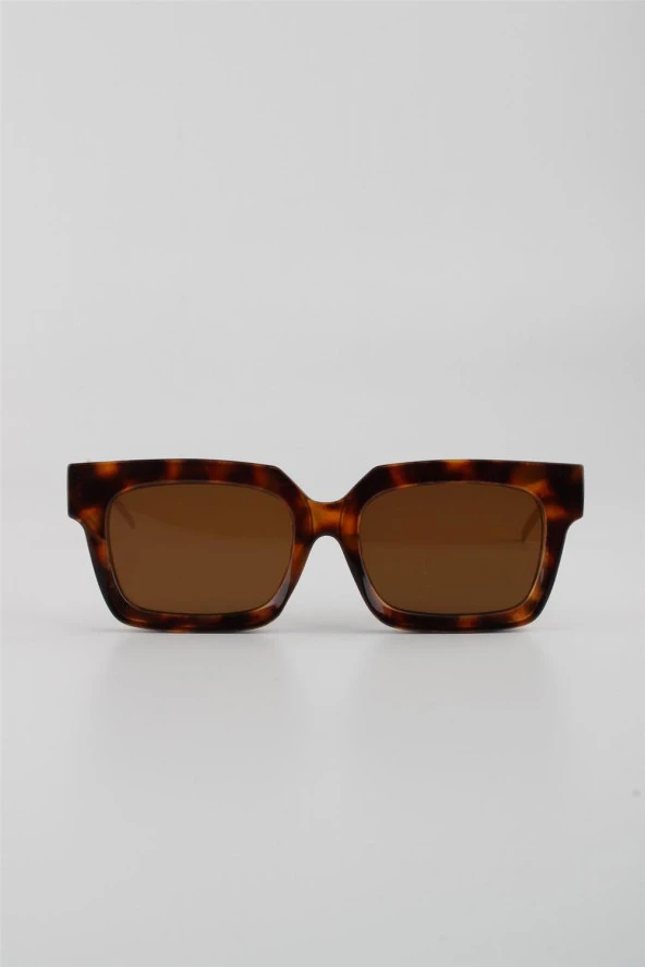 La Viva Leopar Mat UV400 Filtre Kadın Güneş Gözlüğü G24LVS3315R06 ürün görseli 1