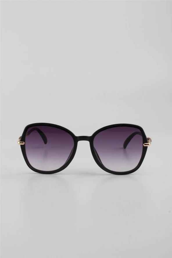 La Viva Siyah Degrade Degrade UV400 Filtre Kadın Güneş Gözlüğü G24LVS3325R03 - Resim 2