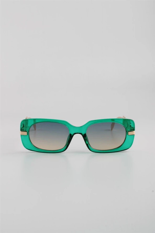 La Viva Yeşil Degrade UV400 Filtre Kadın Güneş Gözlüğü G24LVS3328R03 - Resim 2