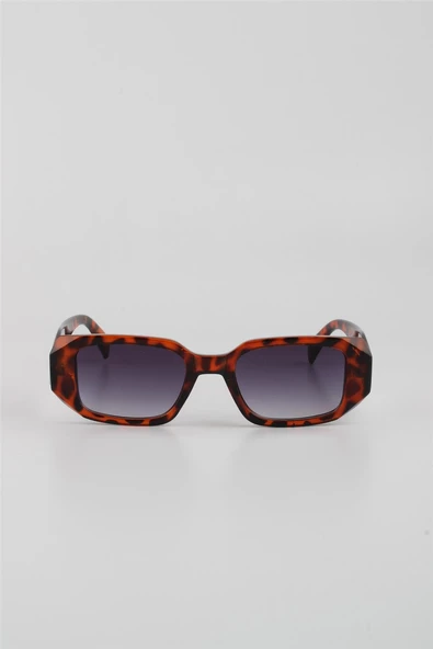 Silvio Monetti Leopar Mat UV400 Filtre Kadın Güneş Gözlüğü G24SMS2307R02 ürün görseli 1