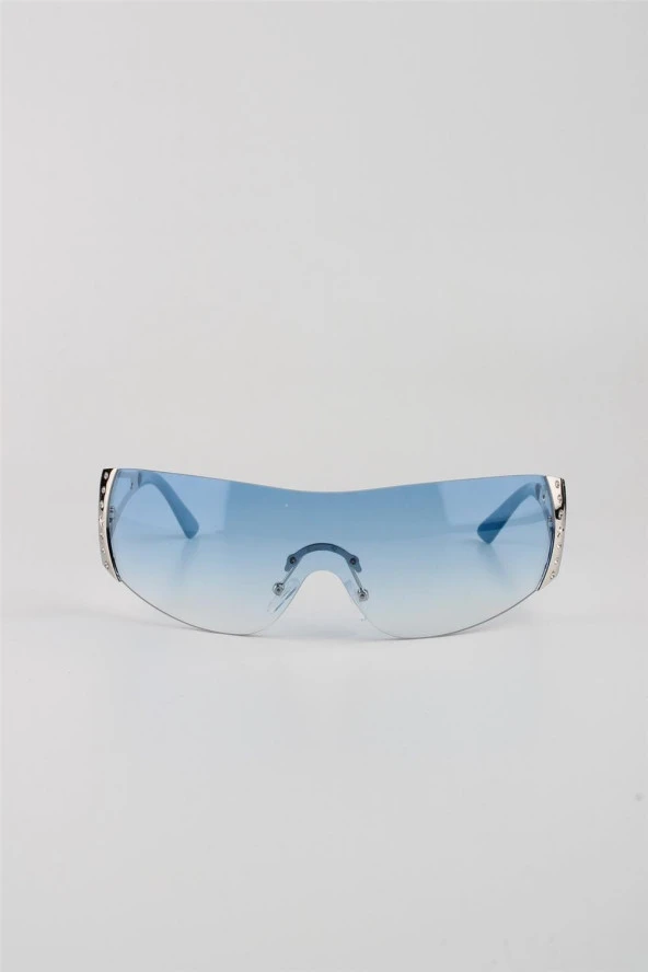 Silvio Monetti Mavi Degrade UV400 Filtre Kadın Güneş Gözlüğü G24SMFJ3521R03 ürün görseli 1