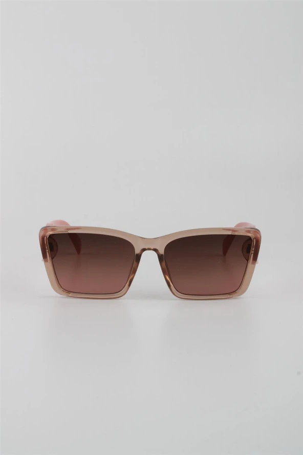 Silvio Monetti Pembe Mat UV400 Filtre Kadın Güneş Gözlüğü G24SMS2301R04 ürün görseli 1
