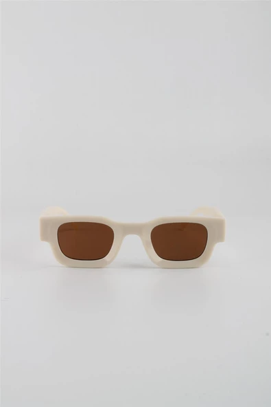 By Marine Krem UV400 Filtre Unisex Güneş Gözlüğü G24FT2036R01 - 2