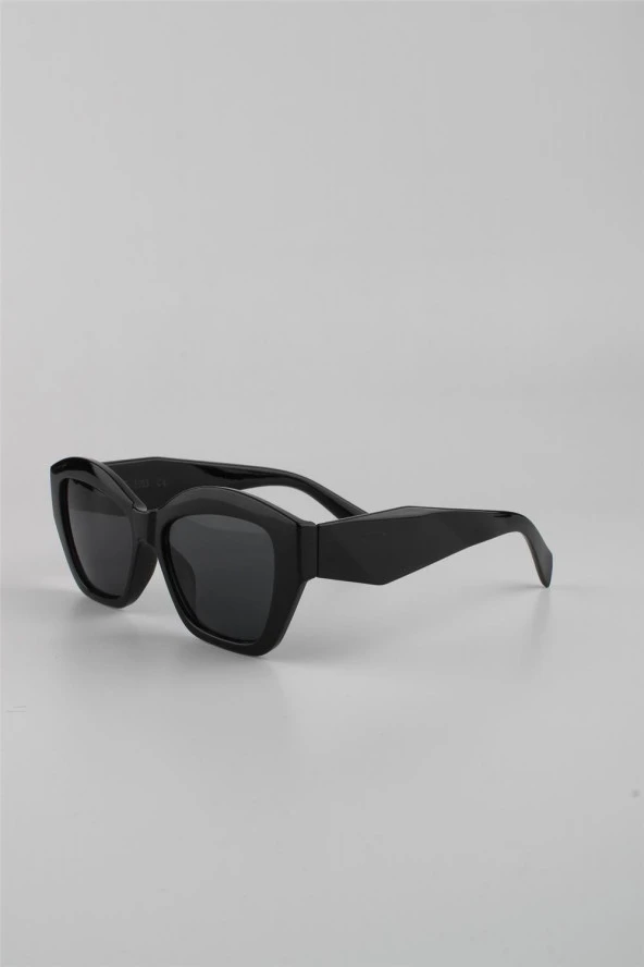 By Marine Siyah UV400 Filtre Kadın Güneş Gözlüğü G24FT1053R01