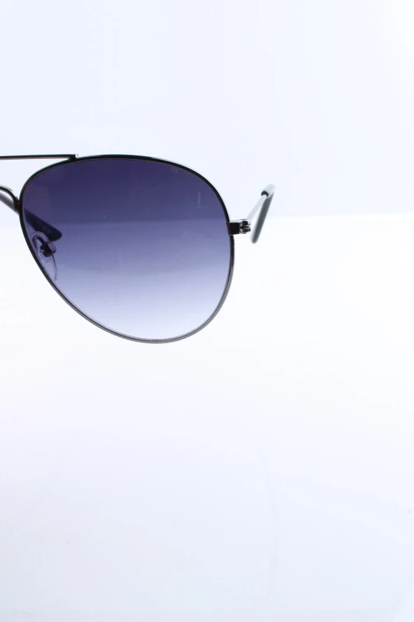 Çocuk Organik Camlı UV400 Siyah Gun Erkek Çocuk Güneş Gözlüğü 3SMCB031R004 - Resim 4