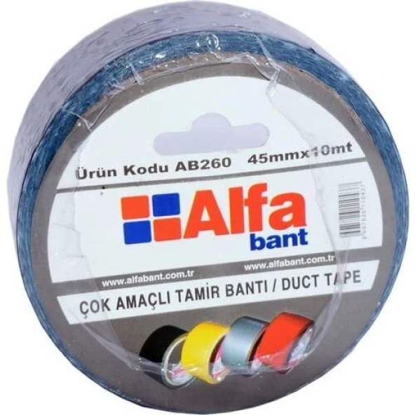 Alfa Ab160 Gri 45mmx10mt Tamir Bandı