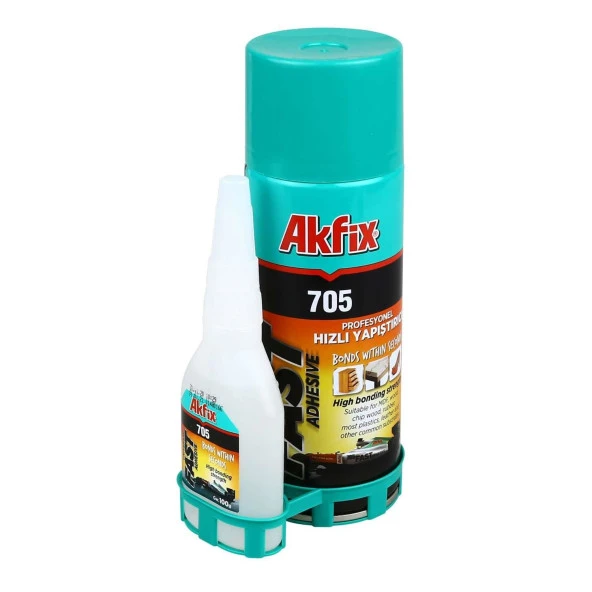 Akfix 200ml Universal Hızlı Yapıştırıcı 50Gr