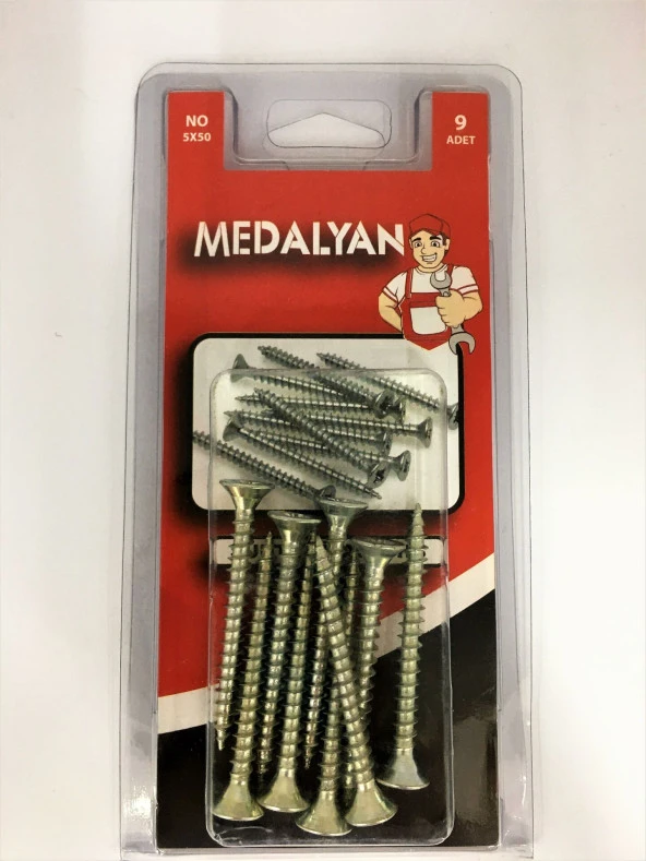 DL-07 Medalyan 5 x 50 Sunta Vidası