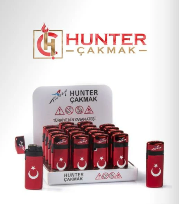 Hunter 46-5 A/B/D/E/F Plastik Manyotorlu Çakmak