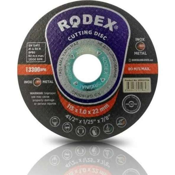 Rodex 115 lik Inox Kesici