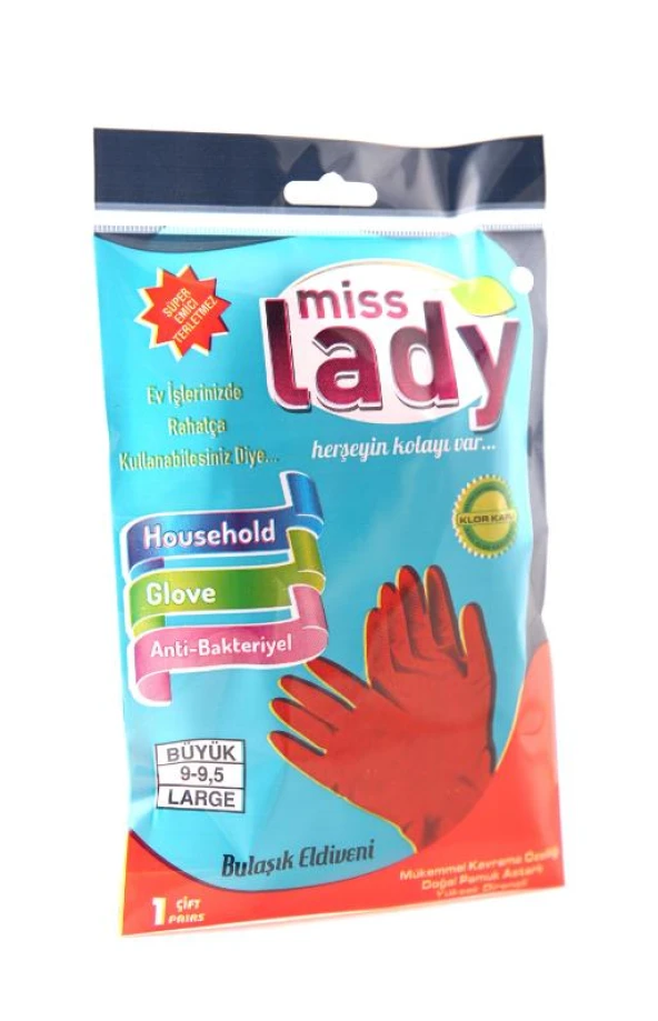 Mıss Lady 4302 Large Bulaşık Eldiveni