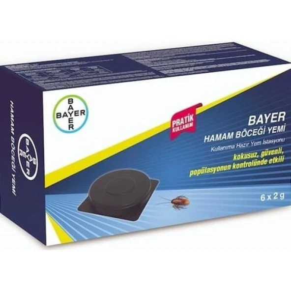 Bayer Hamamböceği Yemı 6 lı