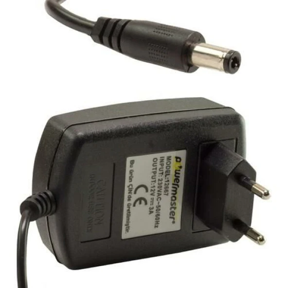 Teknomax Tm-2100 3 Amper 12V Adaptör*100