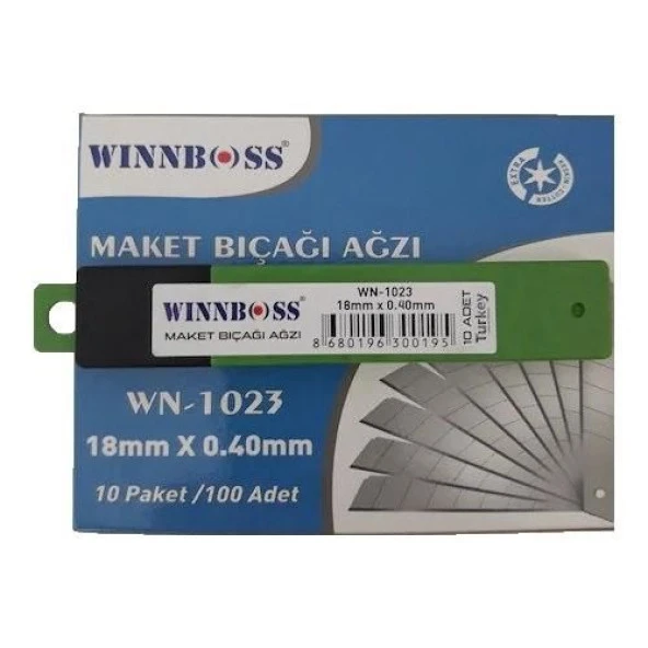 Winnboss Wn-1023 (0,40 mm) Maket Bıçak Ağzı