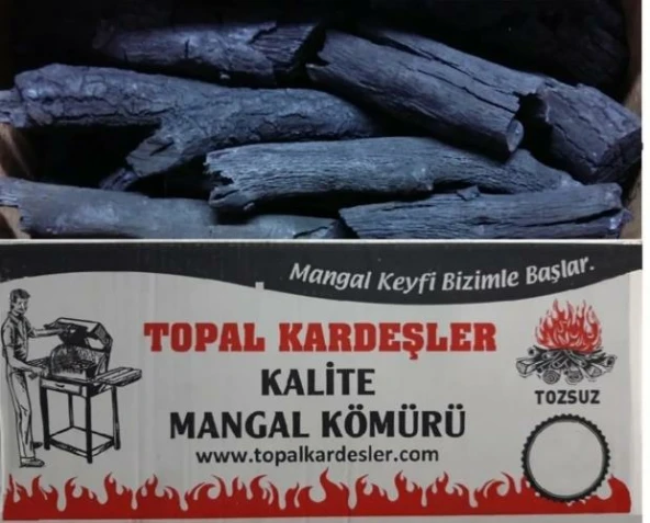 Topal 1,5 Kg Mangal Kömürü