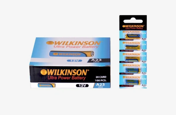 Wilkinson A 23 12V Pil 5Lı