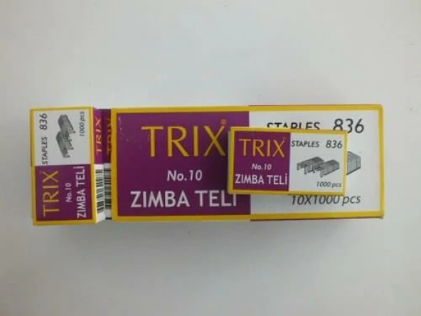 Tırx Mks-836 Zımba Teli No:10