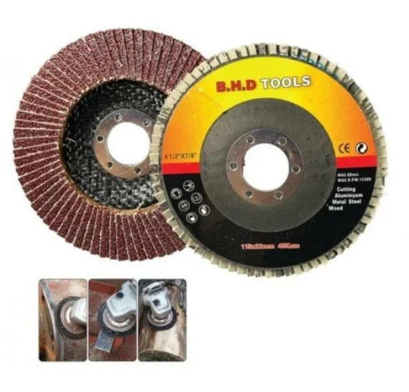 BHD 115mm 80lık Disk Zımpara Pedi