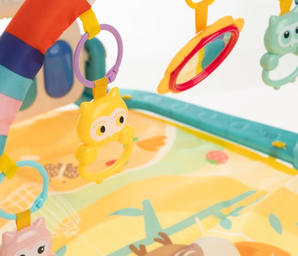 Babycim 0650 Piyanolu Baykuş Oyun Halısı Aktivite Oyun - 3