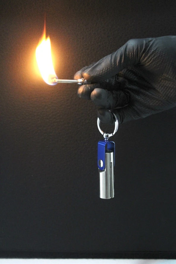 Silvio Monetti Gümüş Benzinli Çakmak SMCB455TR001 - Resim 4