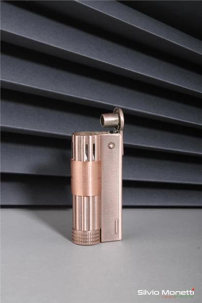 Silvio Monetti Bakır Muhtar Benzinli Çakmak 24CSM814ABTR04 ürün görseli 1