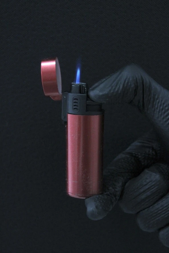 Silvio Monetti Kırmızı Gazlı Çakmak Smc404Pcr002 - Resim 3