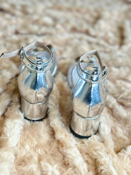 GALA  KEDİ & KIZ baskılı çocuk topuklu ayk - 4