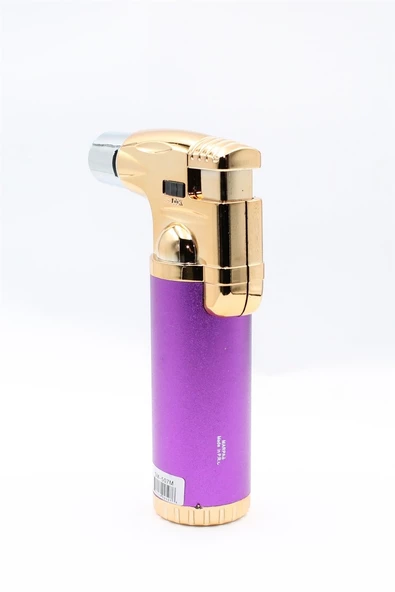 Silvio Monetti Mor Gazlı Torch Pürmüz Çakmak SMC507MR04 - Resim 3