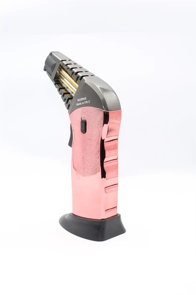 Silvio Monetti Pembe Gazlı Torch Pürmüz Çakmak SMC546MR02 - 2